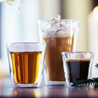 Bodum Dubbelwandige koffie- / theeglazen Canteen - gepatenteerd ventiel - 200 ml - 2 stuks - thumbnail