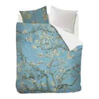 Beddinghouse x Van Gogh Museum Almond Blossom Dekbedovertrek Blauw - thumbnail