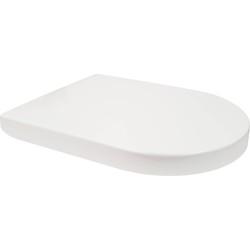 Saqu Limit toiletbril met softclose wit