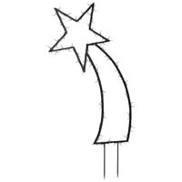 VidaXL Kerstverlichting meteoor met grondpinnen 115 led&apos;s 89 cm - thumbnail