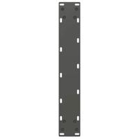 Bartafelpoten 2 st U-vormig 40x(90-91) cm staal antraciet - thumbnail