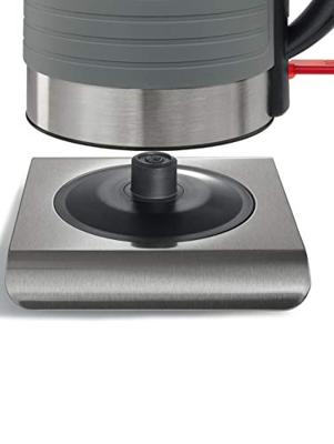 Bosch Haushalt TWK7S05 Waterkoker Aantal/Volume: 1.7 l RVS, Zwart