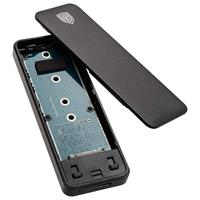 Kolink KO-M2UC31 M.2 SSD-behuizing USB-C 3.1 Gen 2 10 GBit/s M.2 PCIe NVMe 2230, 2242, 2260, 2280 KO-M2UC31 - thumbnail