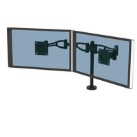 Fellowes Vista Series monitorarm, voor 2 schermen - thumbnail