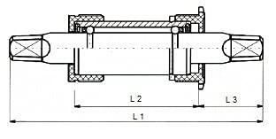 Bracketas Atom voor spie no.11 = B 134mm