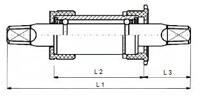 Bracketas Atom voor spie no.11 = B 134mm - thumbnail
