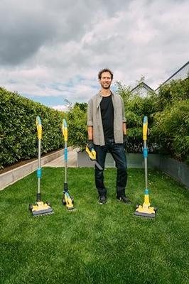 Gloria Haus und Garten compact Grasschaar Accu Zonder accu, Zonder lader 18 V