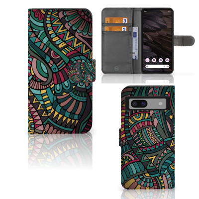 Google Pixel 7A | Telefoon Hoesje | Aztec Google Pixel 7A | Telefoon Hoesje | Aztec
