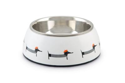 Beeztees Woby - Hondenvoerbak - Plastic - Wit - 18 cm Beeztees Woby - Hondenvoerbak - Plastic - Wit - 18 cm