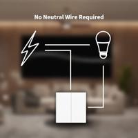 Aqara Smart Wall Switch - Double rocker (Without Neutral) knop - thumbnail