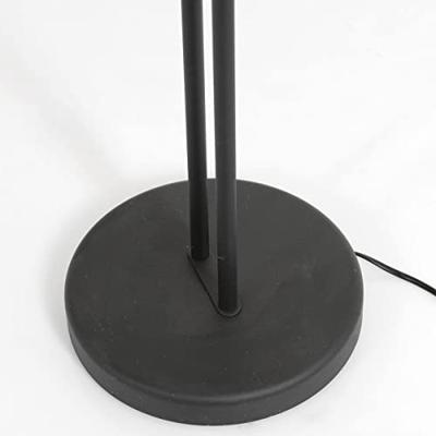 Mexlite Vloerlamp Biron H 180 cm DIM zwart
