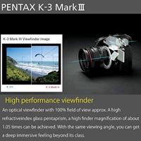 Pentax K-3 Mark III body zwart - thumbnail