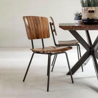 DTP Home Eetkamerstoel 'Flare' Suarhout - thumbnail