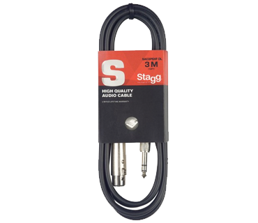 Stagg SAC3PSXF DL Verloopkabel Jack Naar XLR F