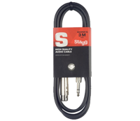Stagg SAC3PSXF DL Verloopkabel Jack Naar XLR F - thumbnail