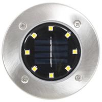 VidaXL Grondlampen 8 st solar led wit - thumbnail