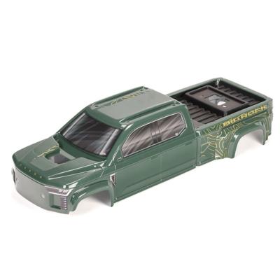 Arrma - Big Rock 4x4 crew cab clipless painted decaled trimmed body (Green) (ARA-1380)