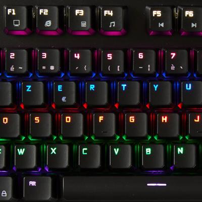 Nedis Bedraad Gaming Toetsenbord | Frans | 1 stuks - GKBD400BKFR GKBD400BKFR - thumbnail