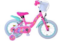 Barbie kinderfiets - meisjes - 14 inch - roze - twee handremmen - thumbnail