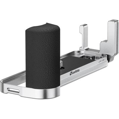 Leofoto L bracket for Fujifilm X-E5 silver