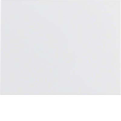 Berker K1 drukknop voor wisselschakelaar polarwit glanzend 14057009