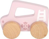 Small Foot - houten duwautootje roze - thumbnail