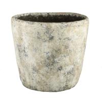 Charon cement rough cream big pot round l - thumbnail