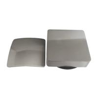 Badafvoerplug Set BWS tbv Badoverloopcombinatie Met Vulfunctie Vierkant RVS - thumbnail