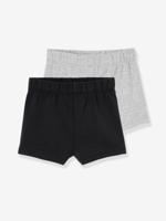 Set van 2 boxers voor meisjes om onder een jurk te dragen set zwart - thumbnail