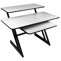 DNA Professional SD3 - studiemeubel met toetsenbordplank, 91,4 cm (zwart-grijs) - thumbnail