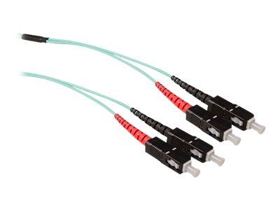 ACT RL5303 Glasvezel Patchkabel Duplex Ruggedized - SC/SC 50/125µm OM3 - 30 meter