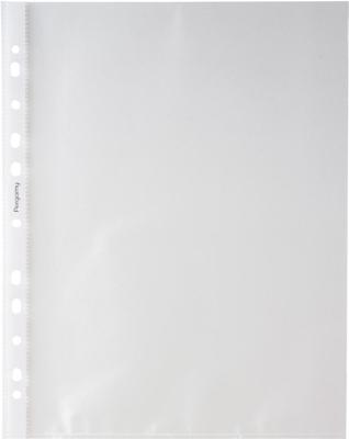 Pergamy geperforeerde showtas, ft A4, 11-gaatsperforatie, gekorrelde PP van 50 micron, pak van 100 stuks