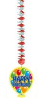 Folat BV Hangdecoratie happy birthday - thumbnail