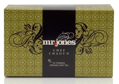 Mr. Jones Chef chaoun munt thee bio 20 Zakjes Mr. Jones Chef chaoun munt thee bio 20 Zakjes
