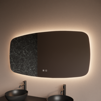 Badkamerspiegel BWS Torea 120x70cm Horizontaal LED - thumbnail