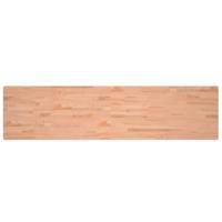 Werkbank 220x55x81,5 cm massief beukenhout en metaal - thumbnail