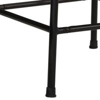 Barkrukken 4 st 46x35,5x70 cm massief gerecycled hout - thumbnail