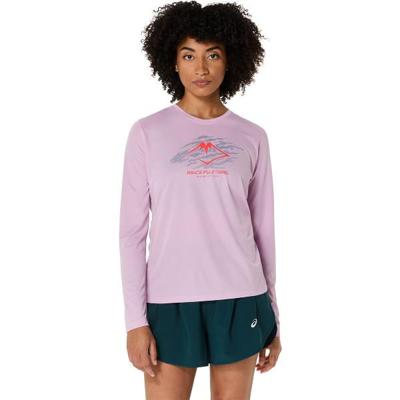 ASICS Fujitrail Logo Longsleeve T-Shirt Dames ASICS Fujitrail Logo Longsleeve T-Shirt Dames