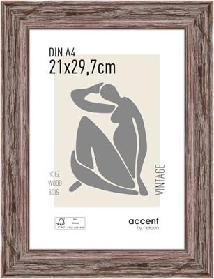 Nielsen Design 3221102 Wissellijst Papierformaat: DIN A4 Bruin Nielsen Design 3221102 Wissellijst Papierformaat: DIN A4 Bruin