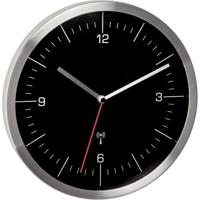 TFA Dostmann 60.3544.01 Wandklok Zendergestuurd 245 mm x 41 mm x 245 mm RVS Slepend uurwerk (geluidsloos) - thumbnail
