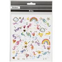 Creativ Company 29121 sticker Folie, Papier Verschillende kleuren, Wit 31 stuk(s) - thumbnail