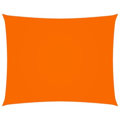 Zonnescherm rechthoekig 4x5 m oxford stof oranje