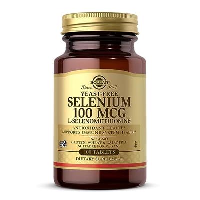 Solgar Selenium 100 mcg Tabletten Solgar Selenium 100 mcg Tabletten