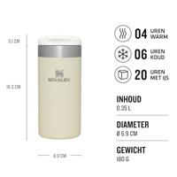 STANLEY - The Aerolight - Transit mug 0,35l Cream Metallic - thumbnail