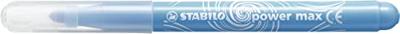 STABILO power max viltstift, etui van 18 stuks in geassorteerde kleuren STABILO power max viltstift, etui van 18 stuks in geassorteerde kleuren