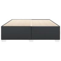 Bedframe kunstleer zwart 180x200 cm - thumbnail