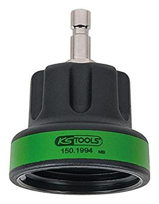KS Tools 150.1994 Koelsysteem bajonetadapter, #22, IG M45x3, moosgroen
