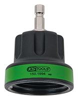 KS Tools 150.1994 Koelsysteem bajonetadapter, #22, IG M45x3, moosgroen - thumbnail