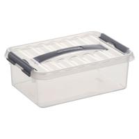 Sunware Q-line box 4 liter transp/metaal - thumbnail