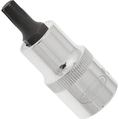 Vigor V2156 Binnen-zesrond (TX) Dopsleutel-bitinzet T 45 1/2 (12.5 mm) Vigor V2156 Binnen-zesrond (TX) Dopsleutel-bitinzet T 45 1/2 (12.5 mm)